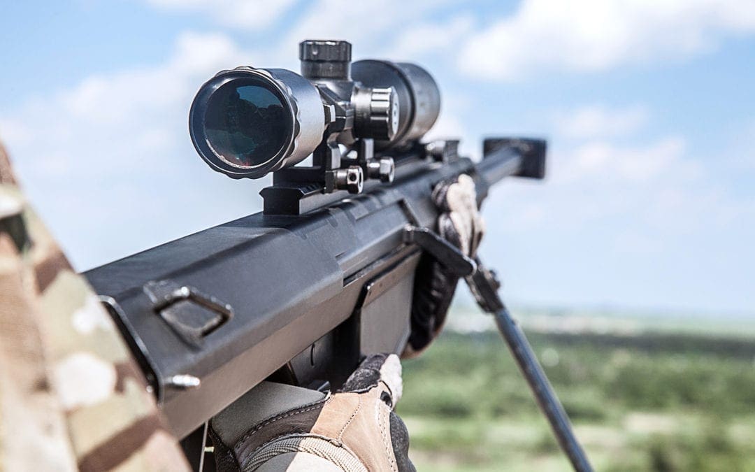 Opto-Line teams with Military Optics companies to develop EMI grids, range finder reticles, and Custom Patterned Optics
