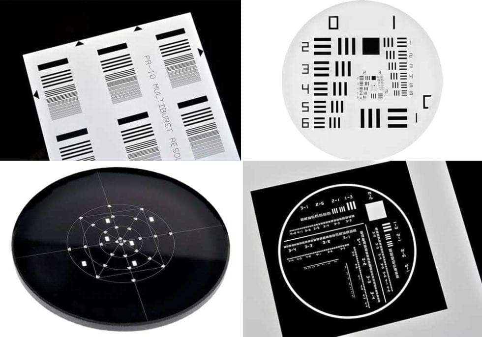 From 1951 USAF Resolution Test Charts To Almost Any Custom Test Targets ...