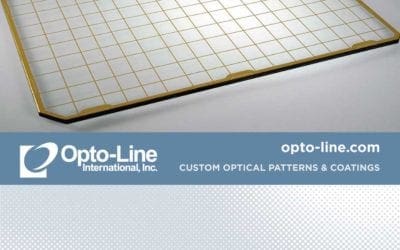 Opto-Line offers custom, precision patterns on a variety of optics. Our patterns are extremely precise and highly accurate, meeting our clients’ needs across a multitude of industries.