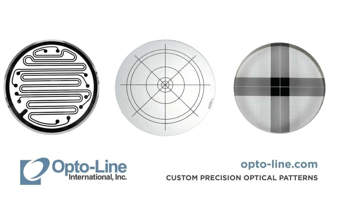 As an industry leader in the manufacturing of precision reticles, Opto-Line provides companies in the medical, optometry, industrial, aerospace, science and defense sectors with the very best custom precision optical patterns and thin film coatings available.