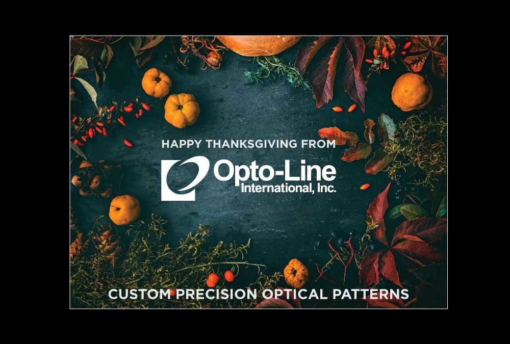 Happy Thanksgiving from Opto-Line