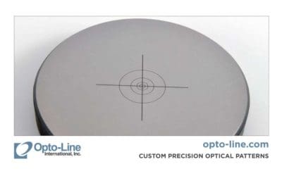 Opto-Line provides an array of custom applications for precision reticles for clients across many world-wide markets. Patterns can be made from various materials such as chrome, low-reflecting black chrome, gold, aluminum, SiO2 and more.