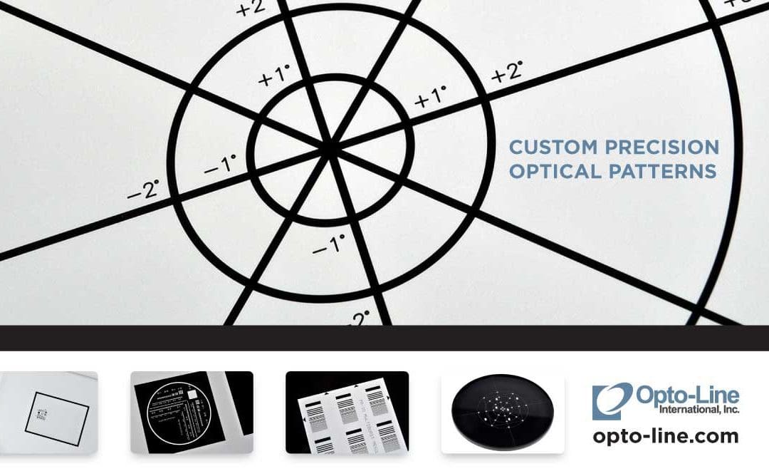 From 1951 USAF resolution test charts to almost any custom test targets imaginable, Opto-Line produces the finest optical patterns to meet our clients’ needs.