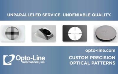 From endoscope apertures to EMI grids, Opto-Line will customize your optical patterns with superior service and quality. We are your dedicated team for all of your custom optical patterning and coating needs. Ready for a quote or have questions? Please be in touch!
