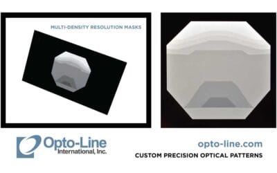 Opto-Line offers the highest quality Multi-Density Resolution Masks that can be fabricated using halftone, partial continuous as well as custom continuous methods. Call us today at (978) 658-7255 to learn more about how we can help with your project needs.